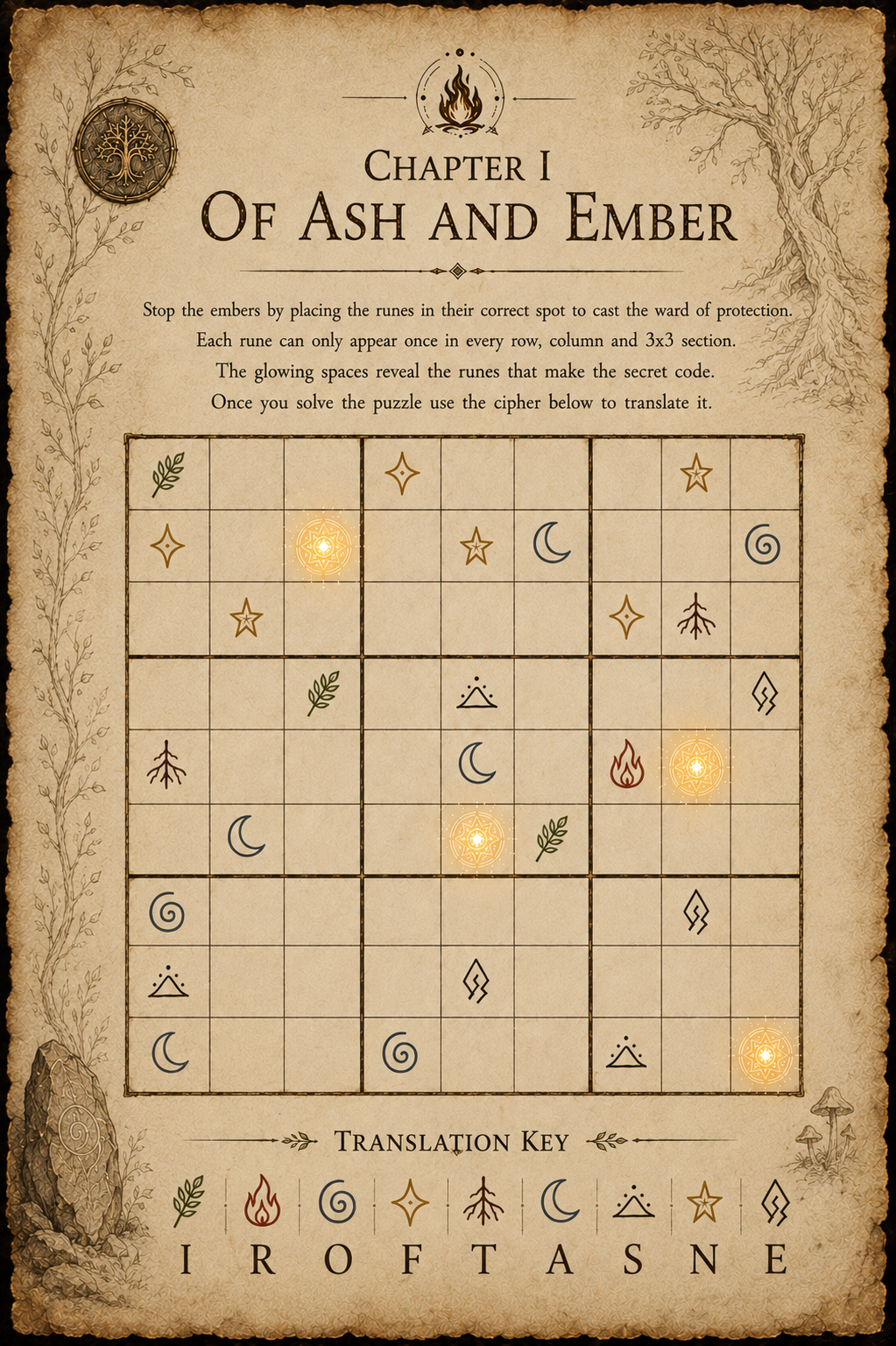Rune Sudoku Board
